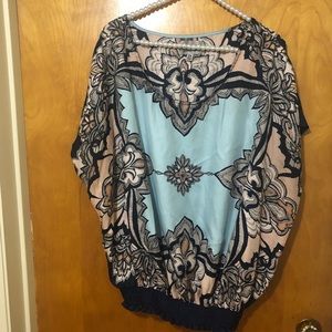 Sapphire Silhouette Top